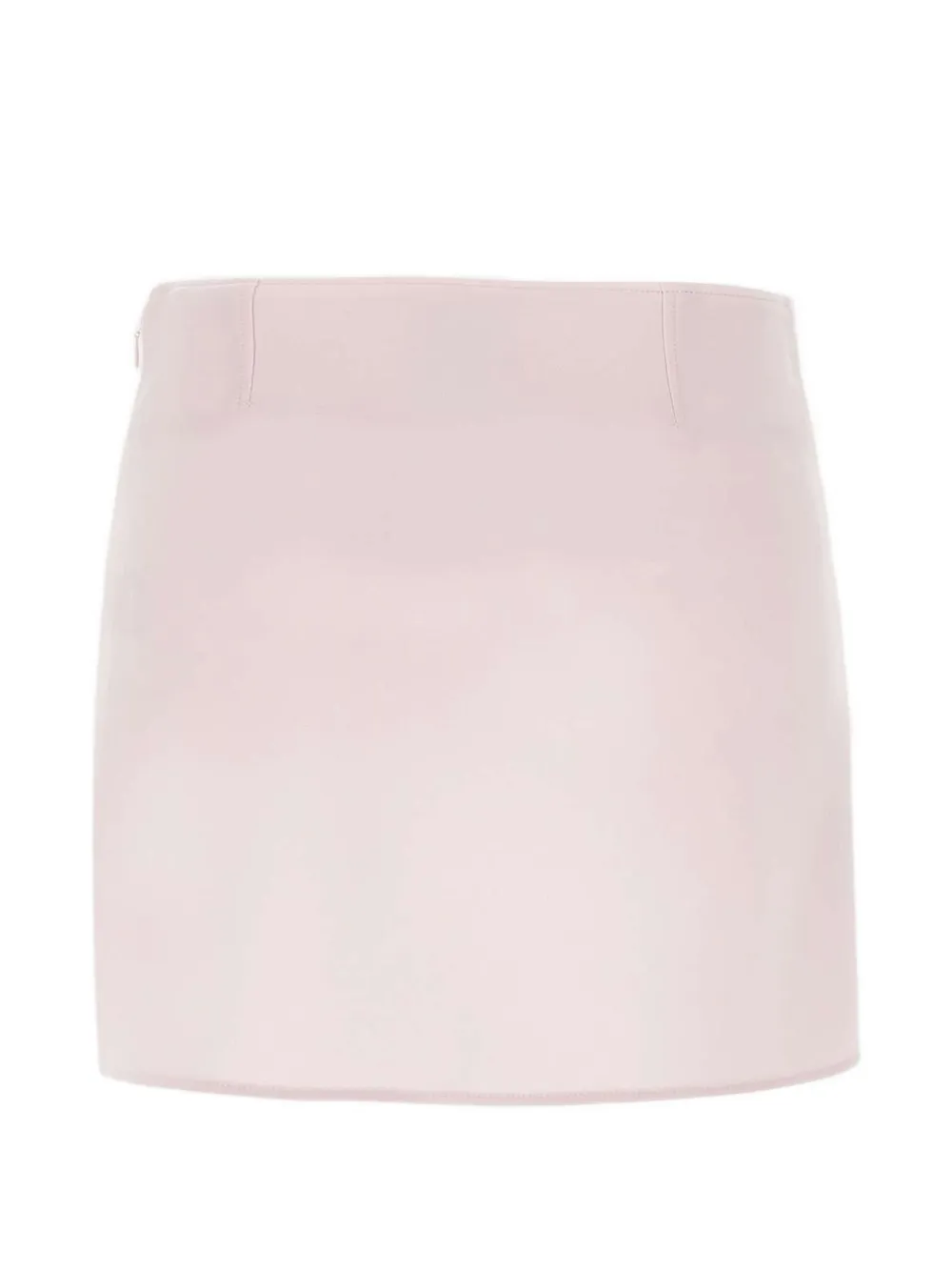 Courrèges Jupe mini-rok met paspelzak Roze