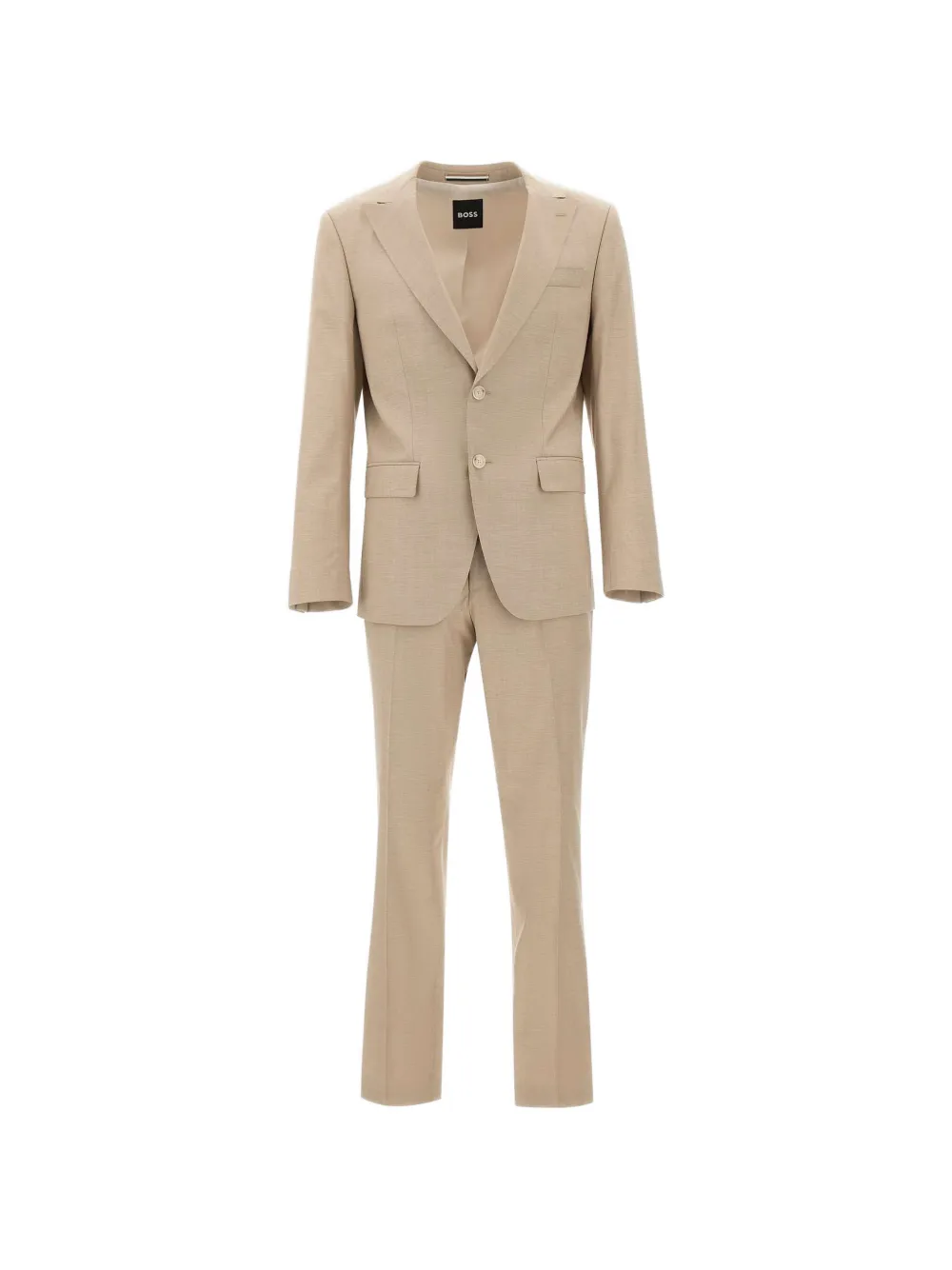 BOSS button peaked lapels suit (set of two) - Toni neutri