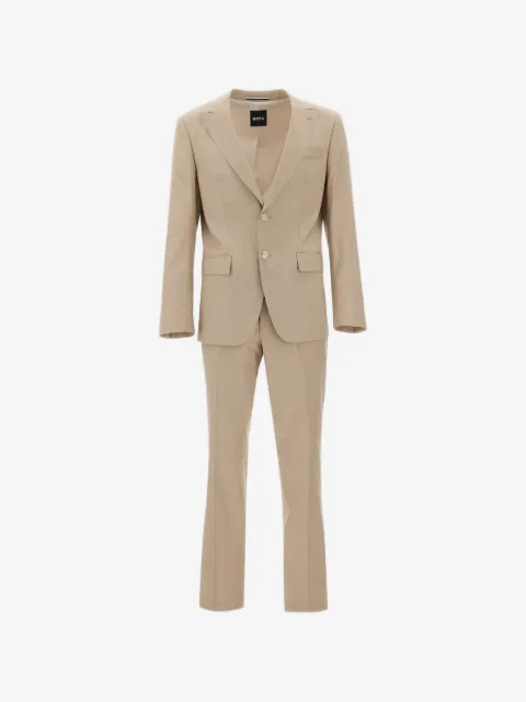BOSS costume boutonné à revers de col pointus (deux pièces)
