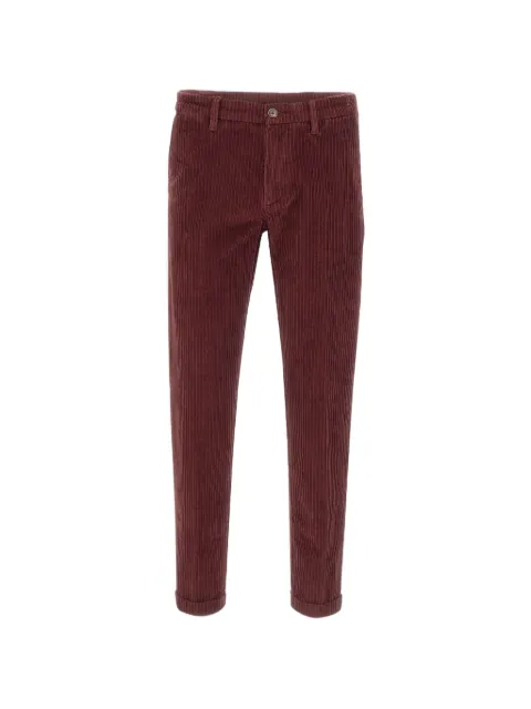 Re-Hash corduroy turn-up trousers