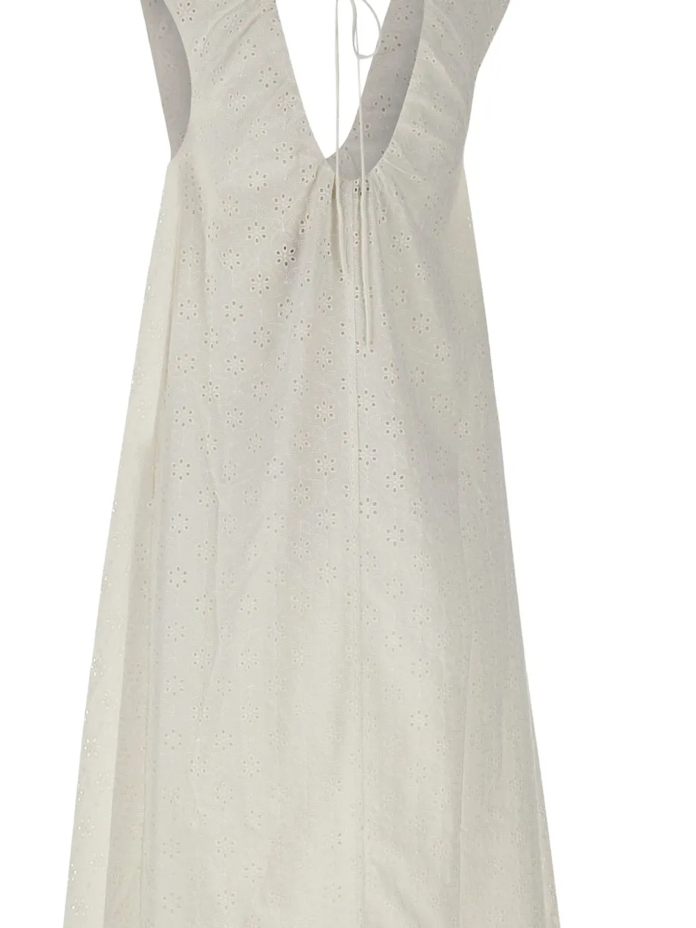 Broderie Midi Dress