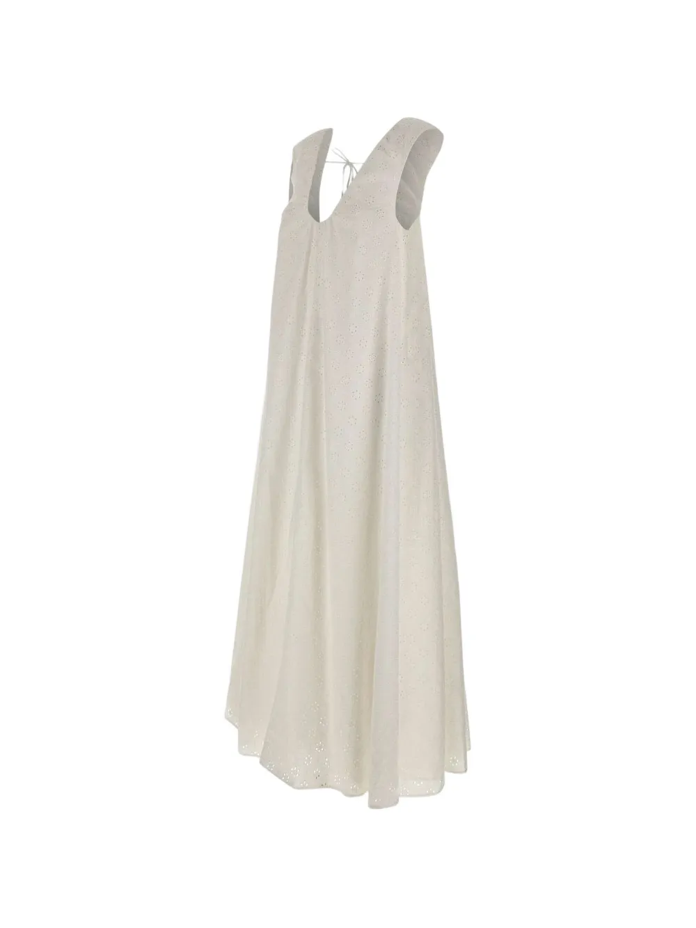 Broderie Midi Dress