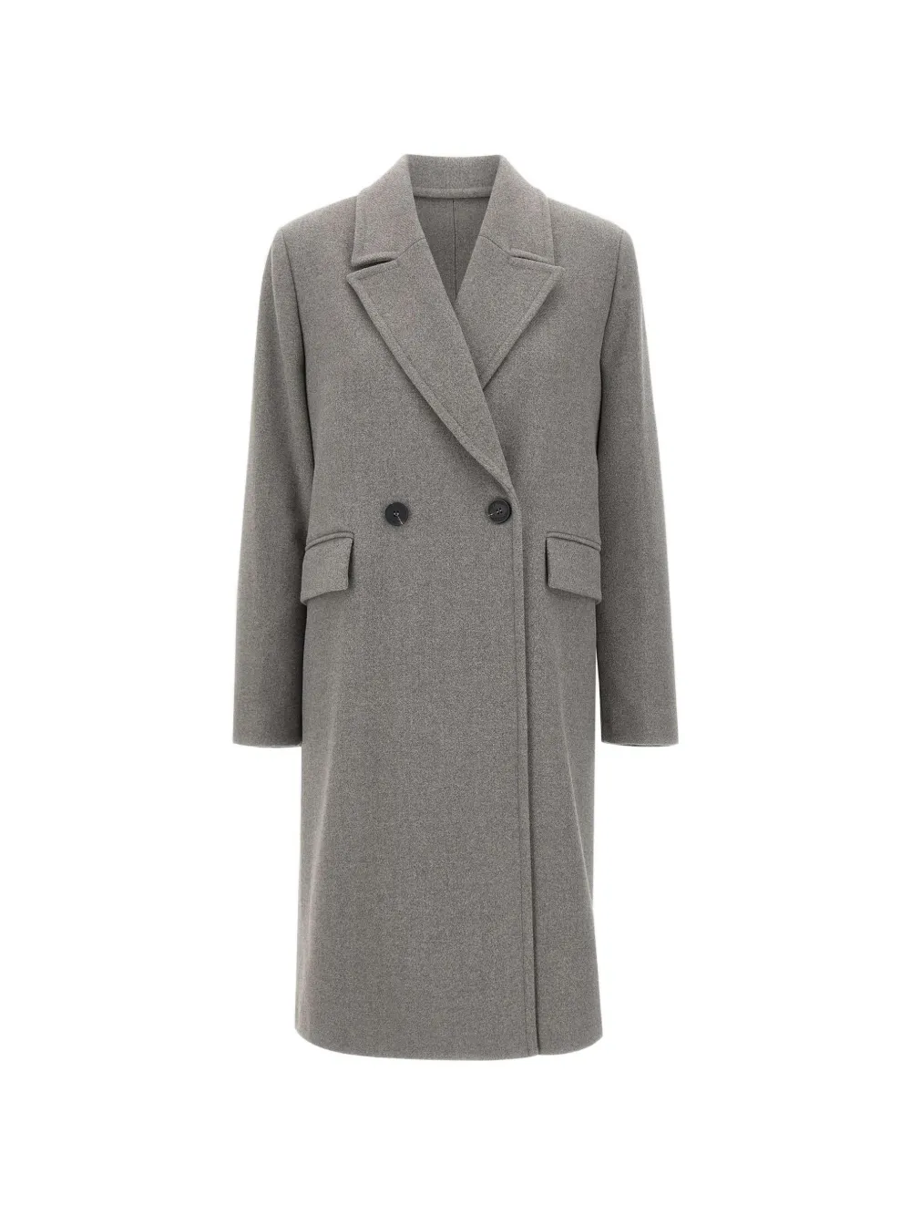 kaos double-breasted coat - Grigio