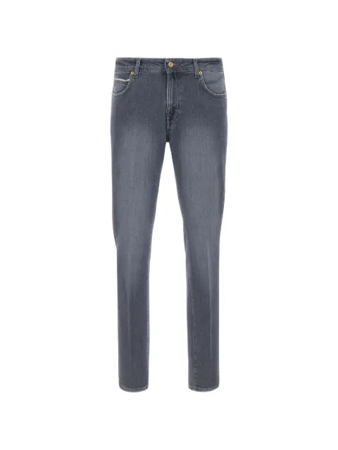 Briglia 1949 five-pocket logo-patch jeans