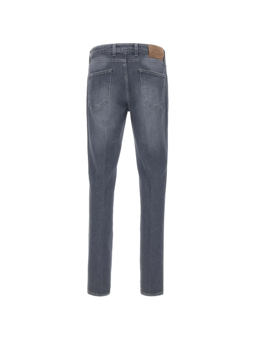  Briglia 1949 Five-pocket Logo-patch Jeans - Grey 
