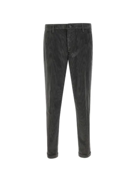Re-Hash corduroy turn-up hem trousers