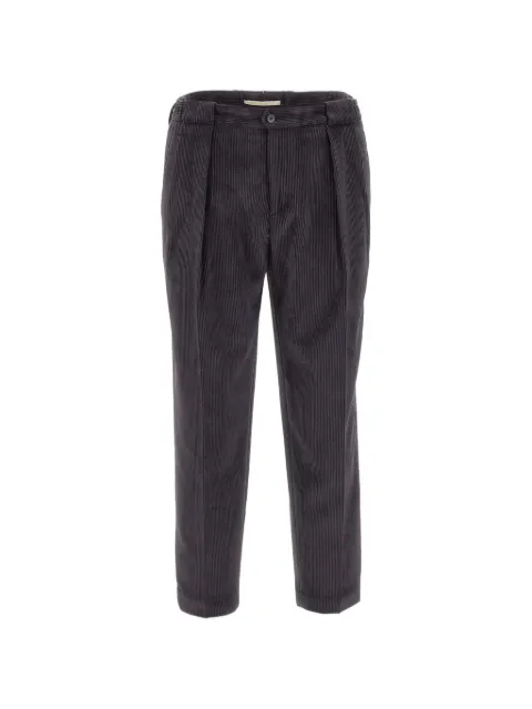 Briglia 1949 pleated velvet trousers