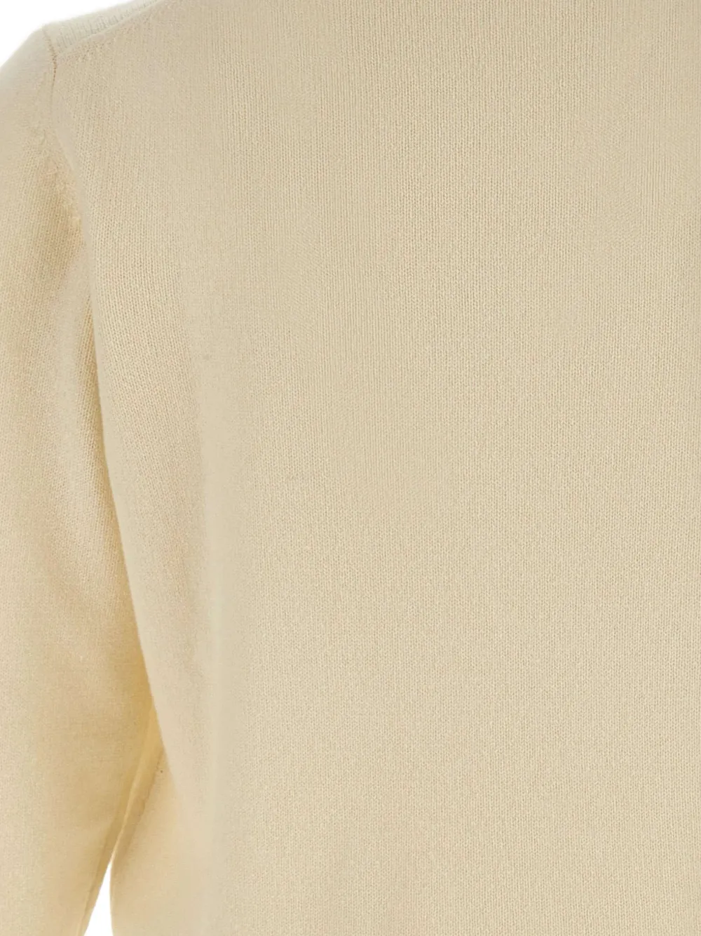 Filippo De Laurentiis Geribbelde trui met ronde hals Beige