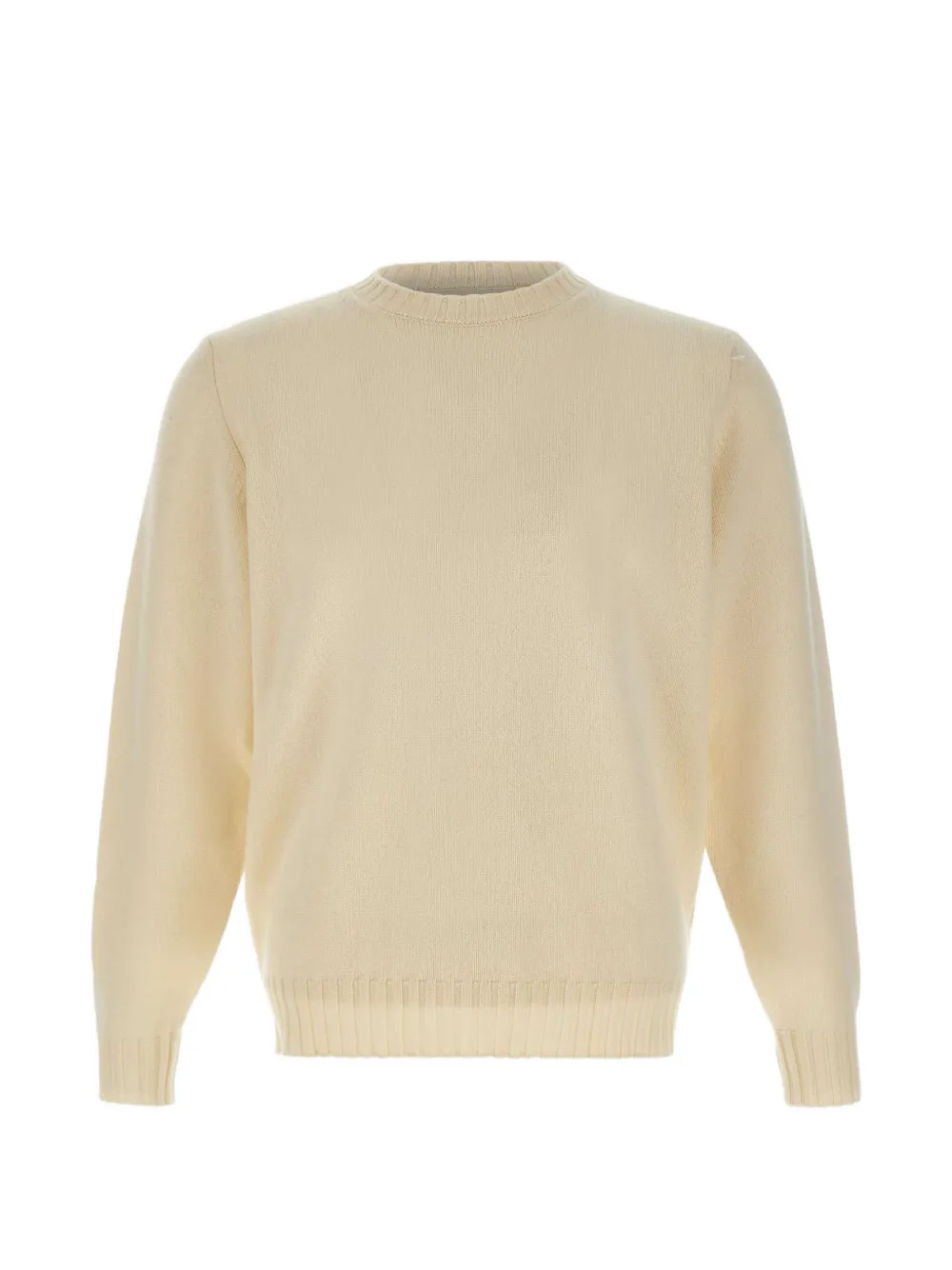 Filippo De Laurentiis crew-neck ribbed sweater - Toni neutri