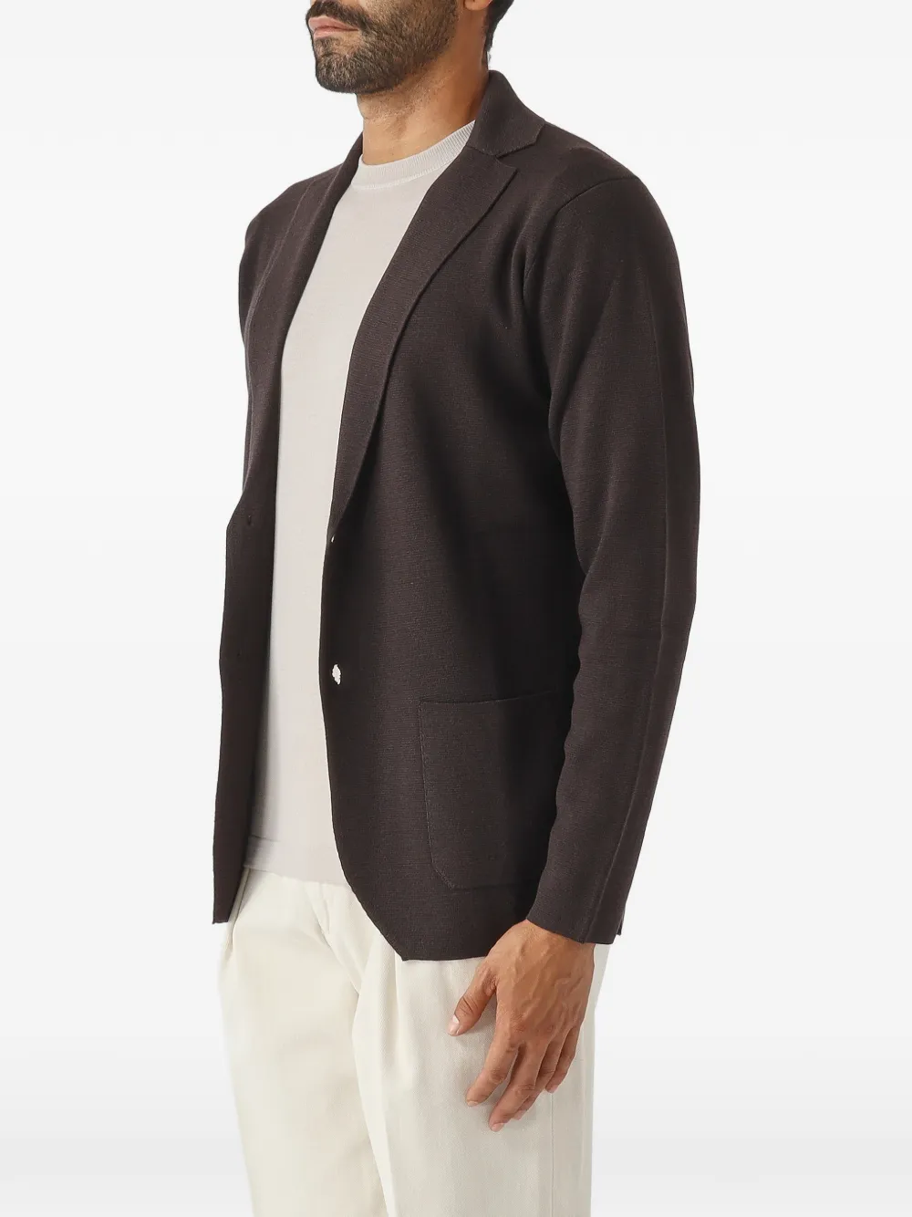 Filippo De Laurentiis Vest met knopen Bruin