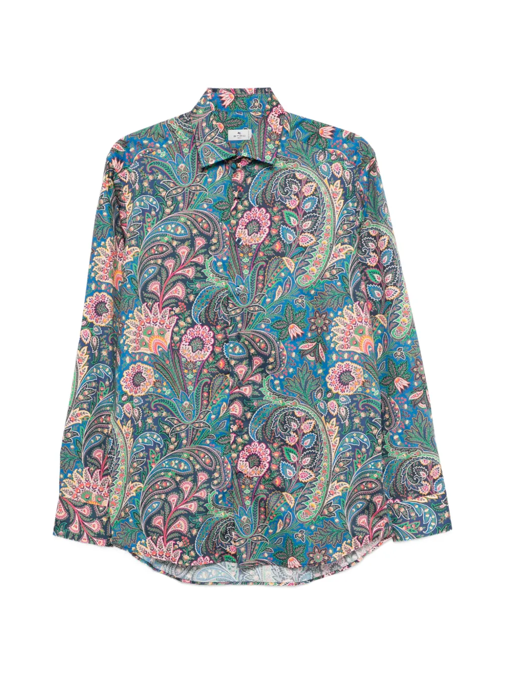 ETRO printed shirt - Blu