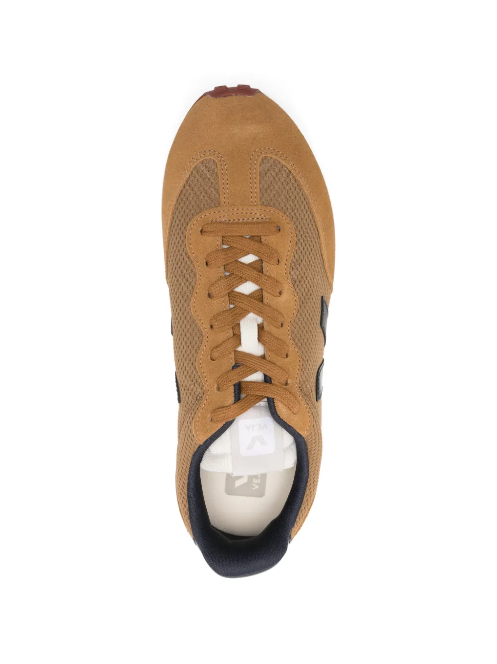 VEJA Rio Branco II sneakers met logodetail Bruin