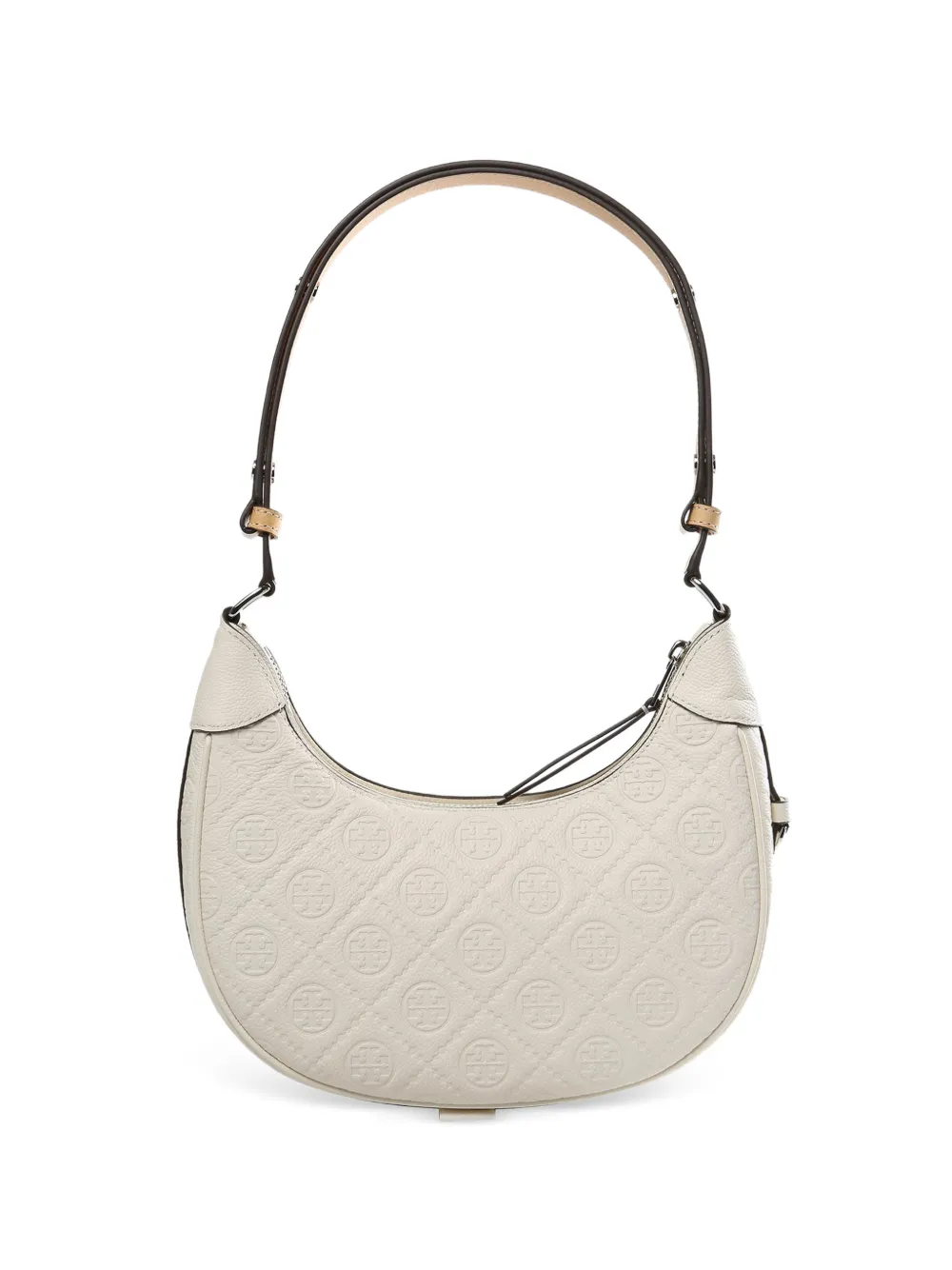 Tory Burch embossed shoulder bag - Bianco