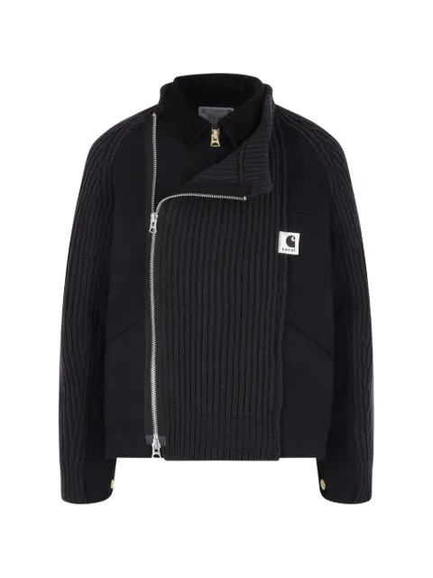 sacai x Carhartt WIP Washed Duck corduroy panelled jacket