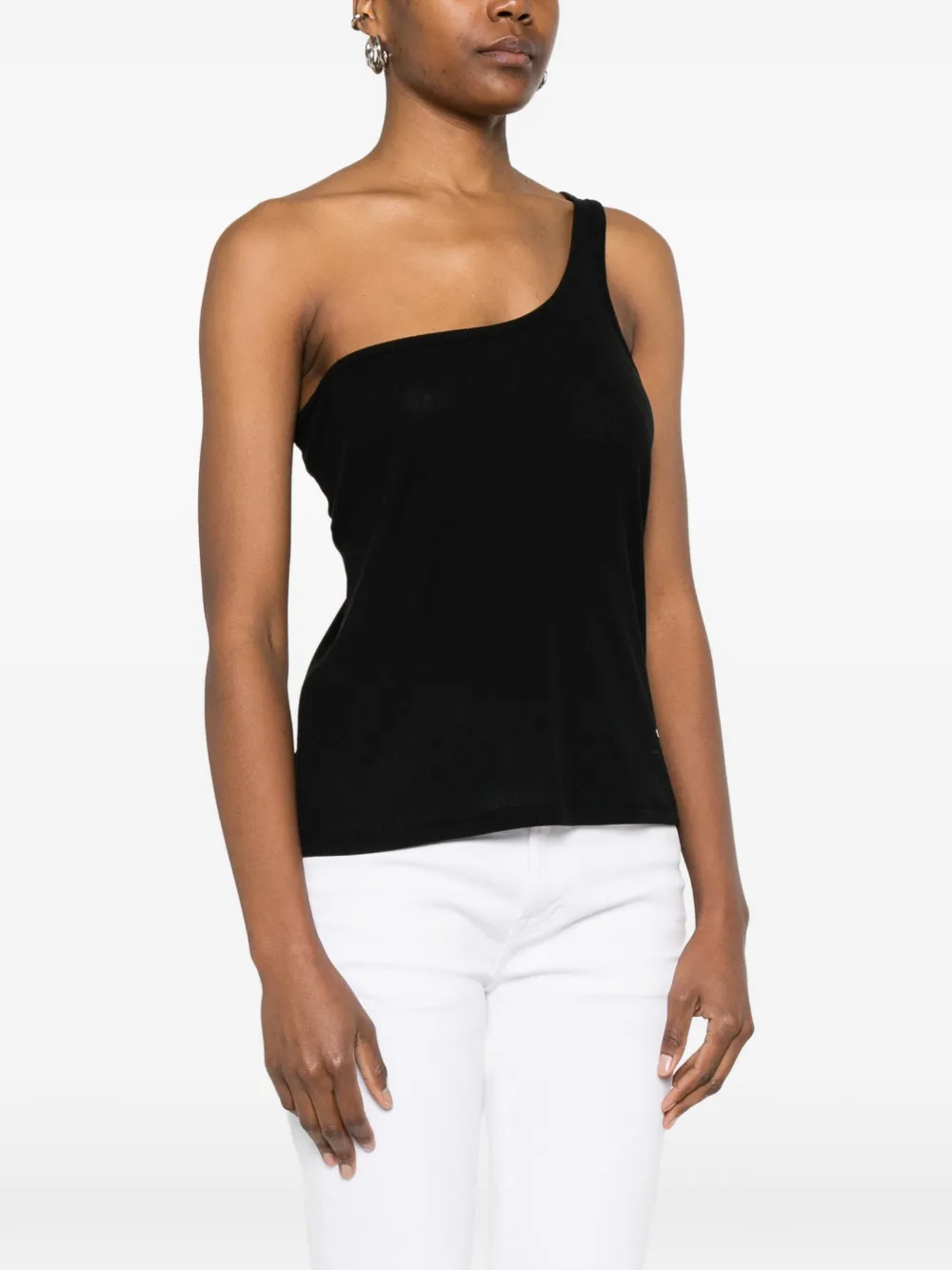 TOM FORD Asymmetrische top Zwart