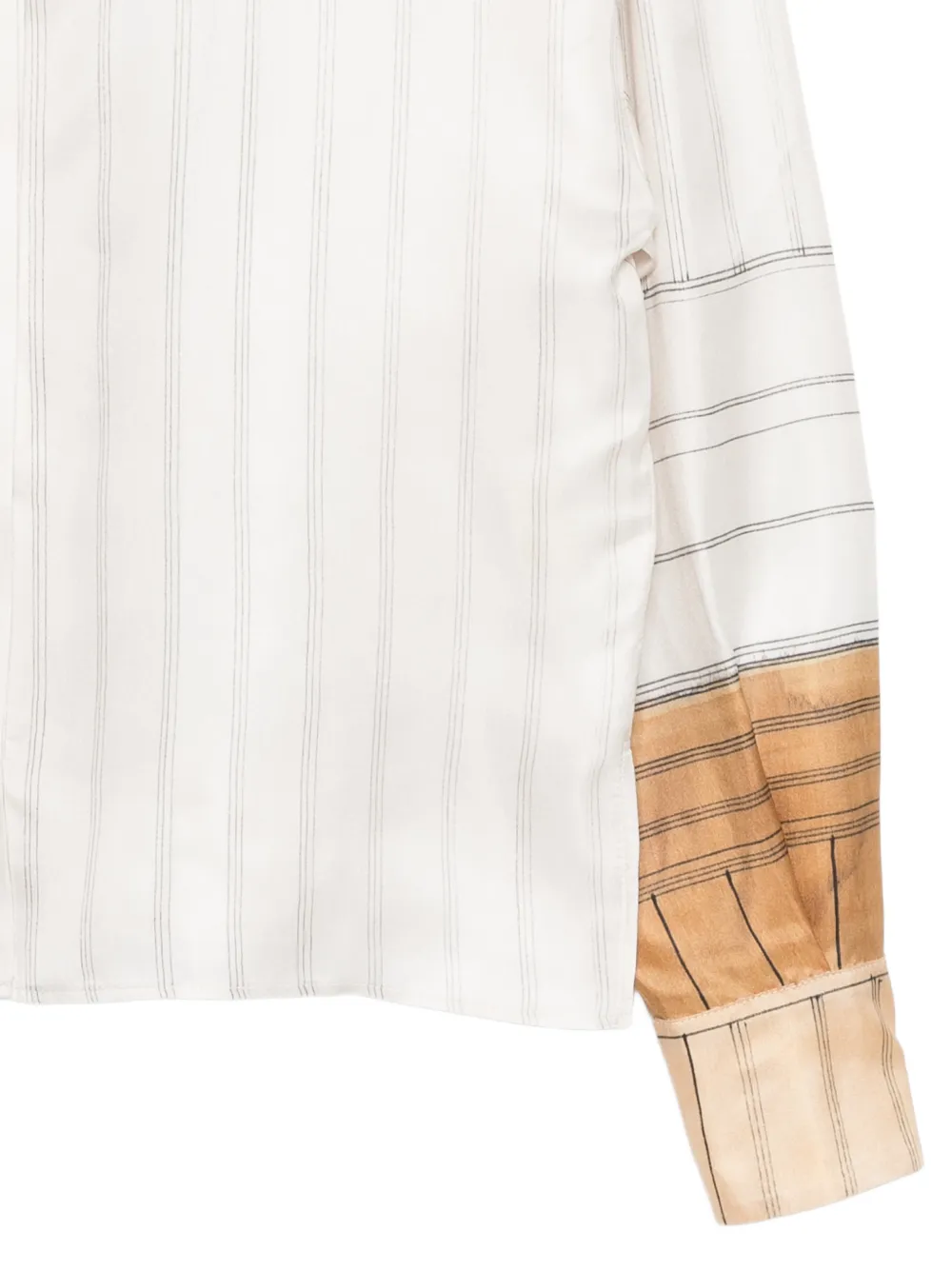 Striped Sleeve Shirt