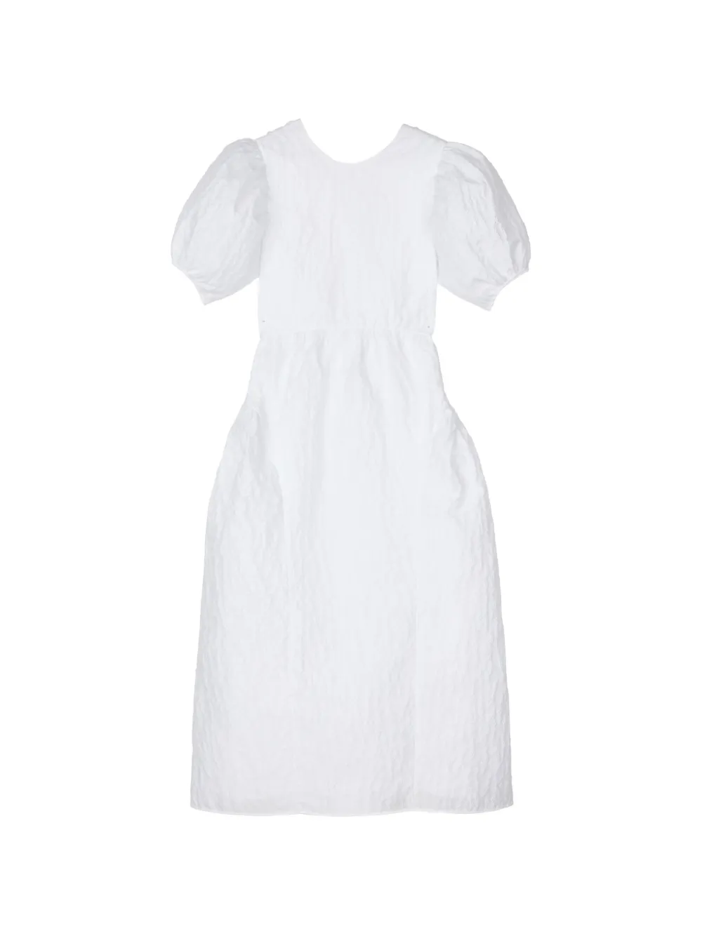 Cecilie Bahnsen puff-sleeves dress - Bianco