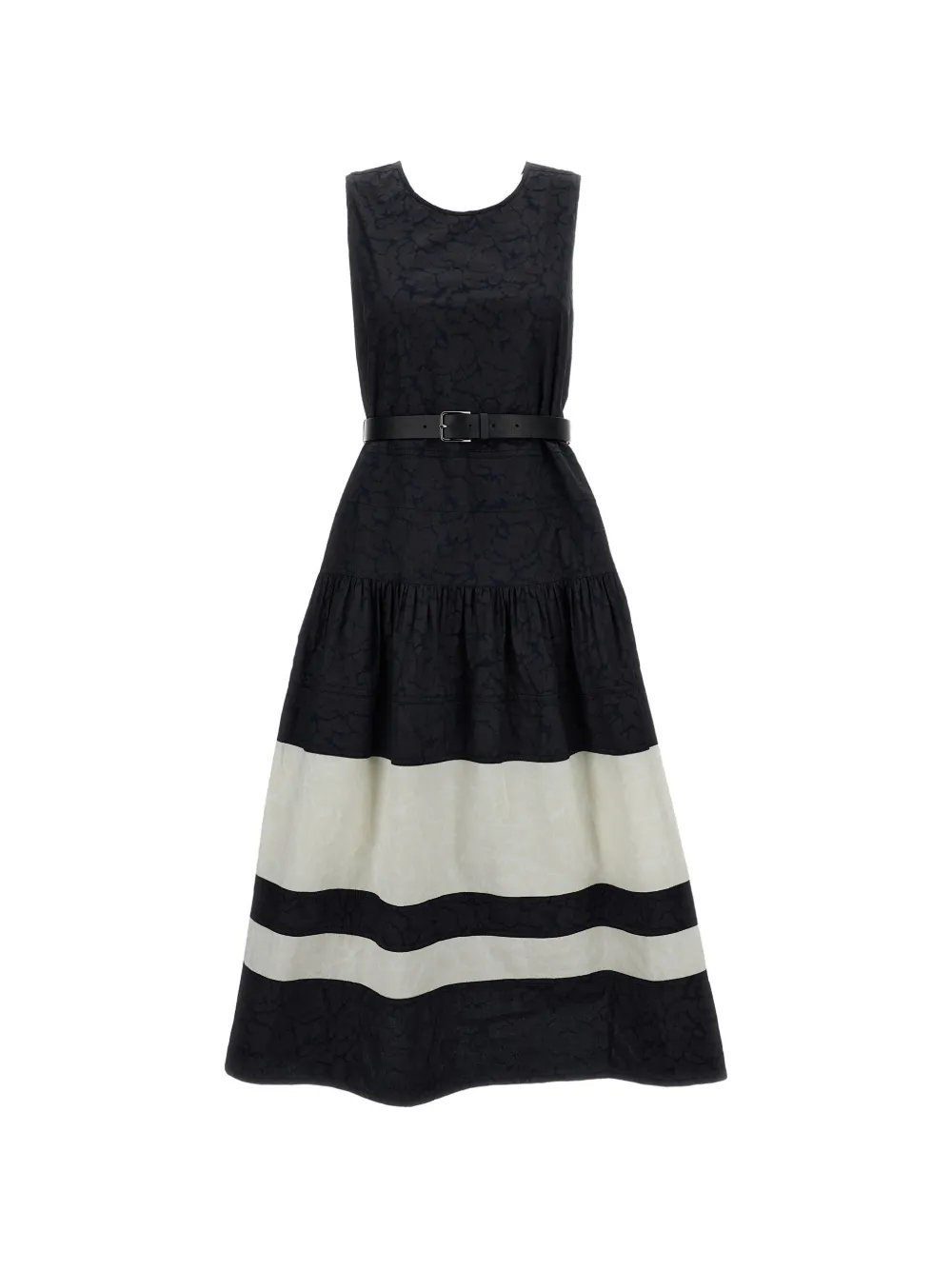 Mantu belted dress - Nero