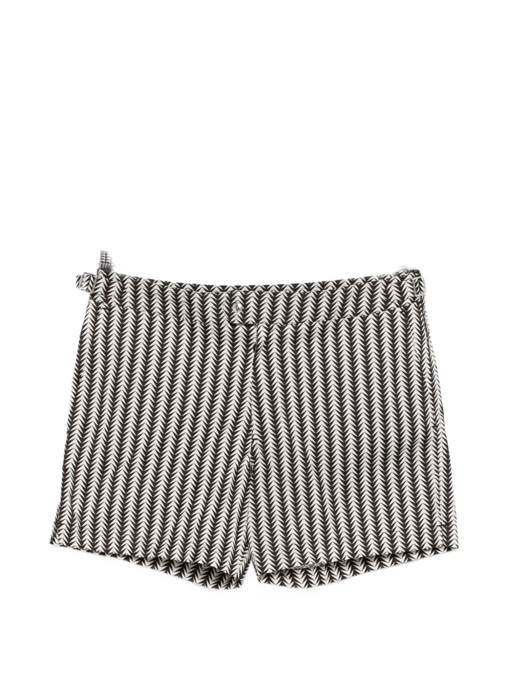 TOM FORD patterned swim shorts - Nero