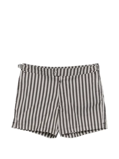 TOM FORD patterned swim shorts