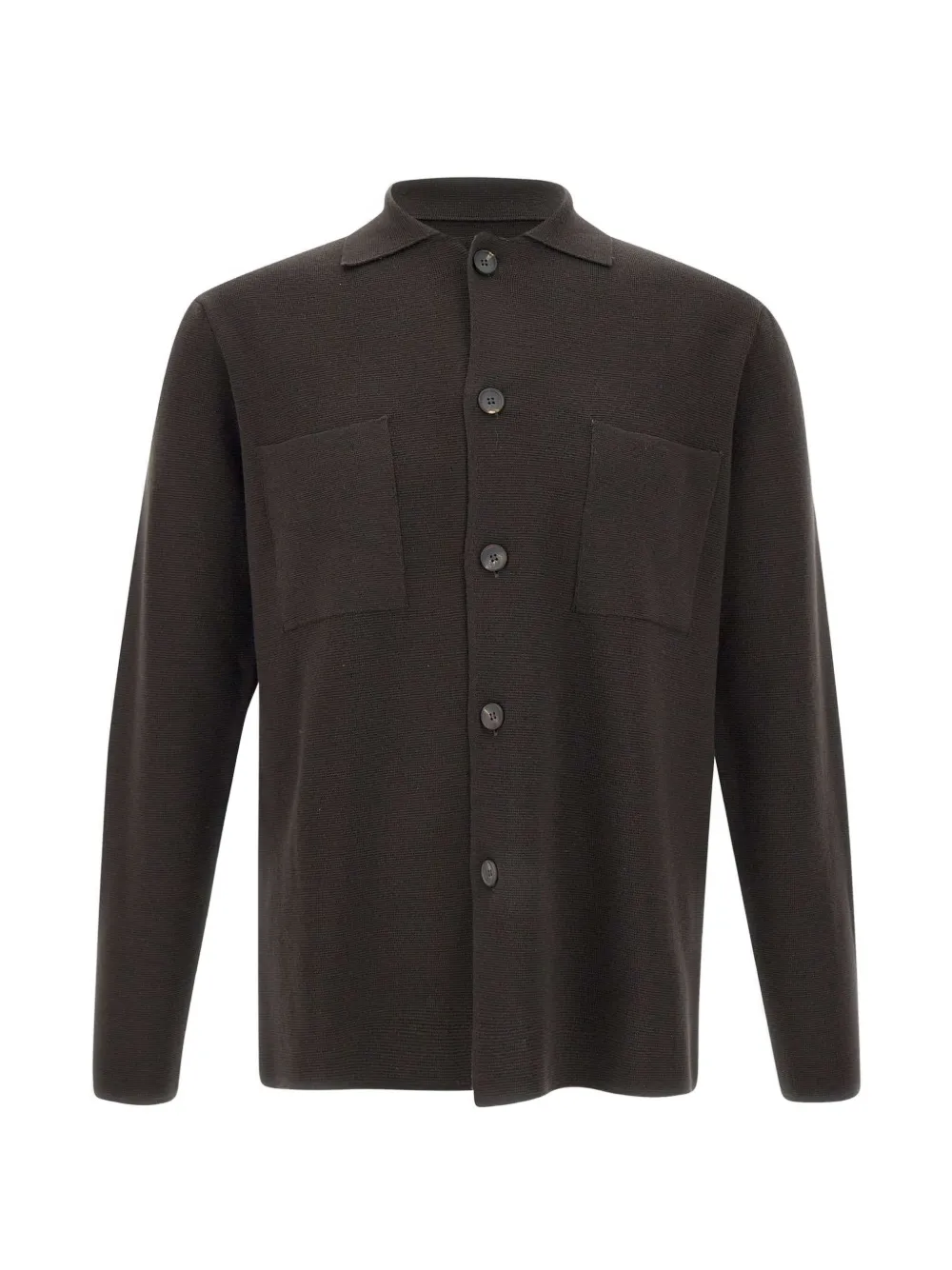 Filippo De Laurentiis patch-pocket shirt - Marrone