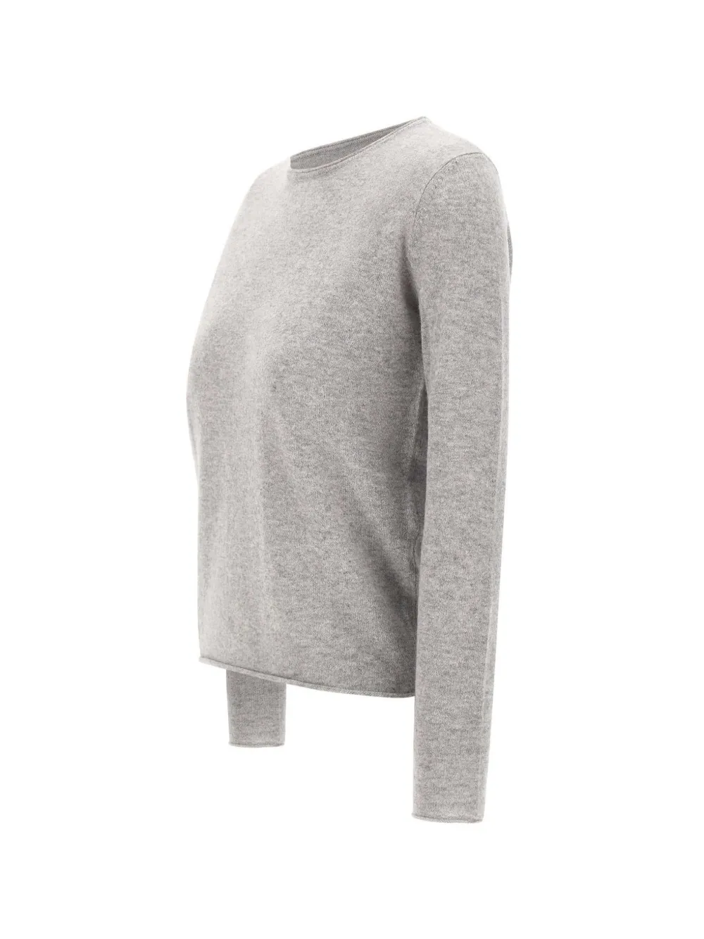  Not Shy Ayla Crew-neck Long-sleeve Sweater - Grey 