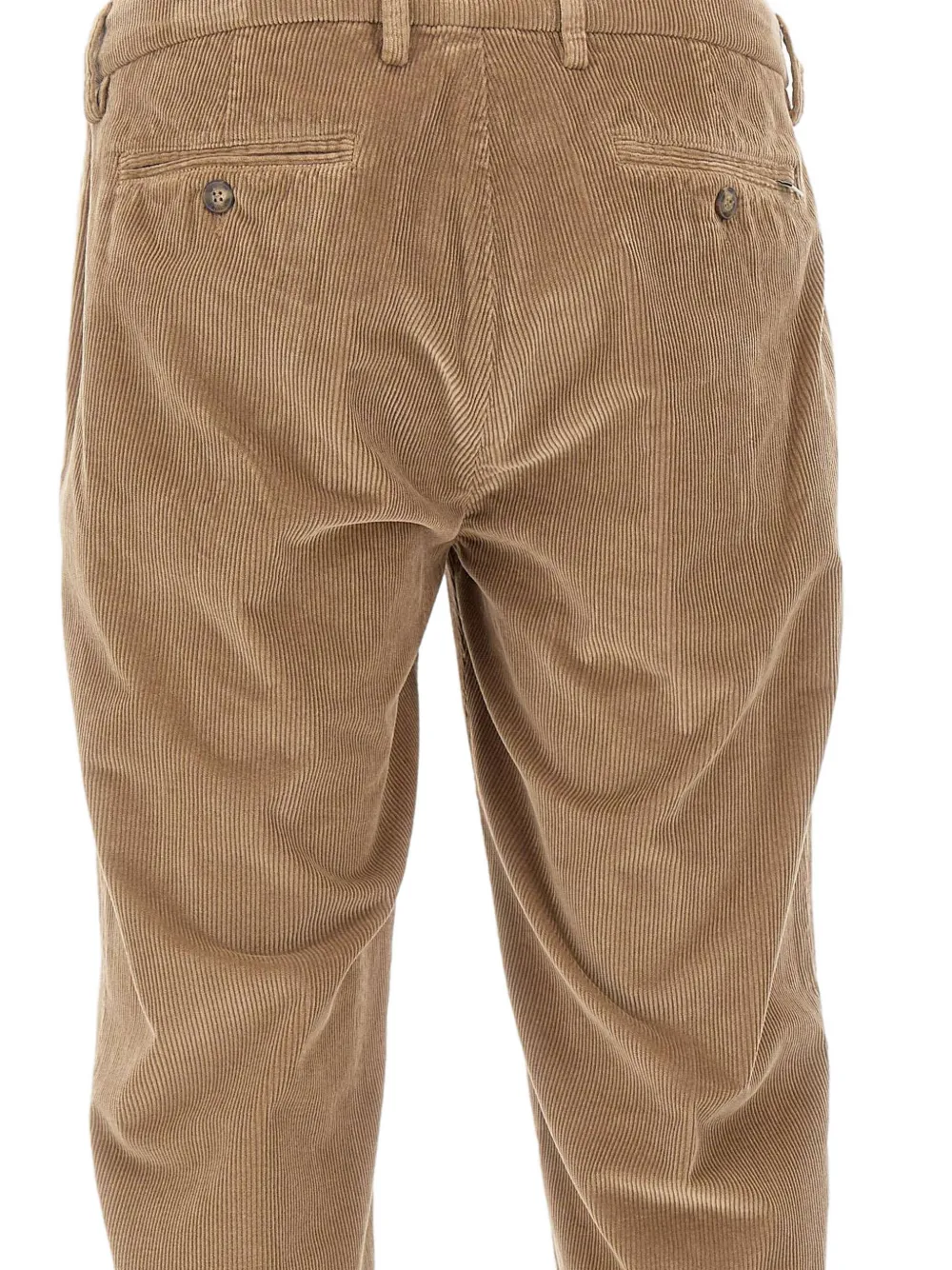 Re-Hash Mucha-C broek met ribfluwelen textuur Bruin