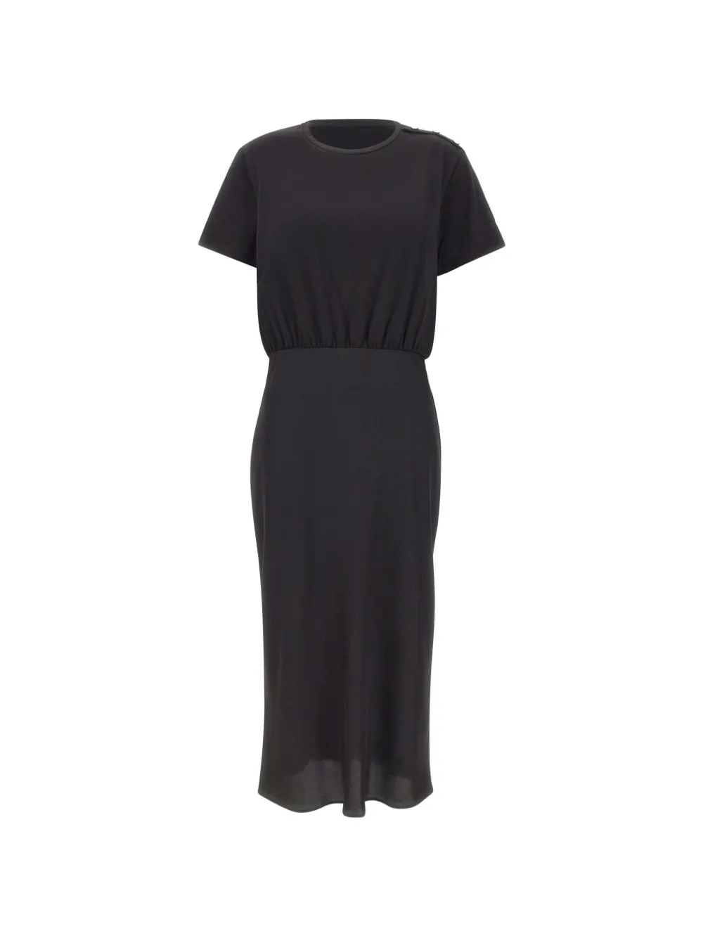 LIU JO short-sleeves midi dress - Nero