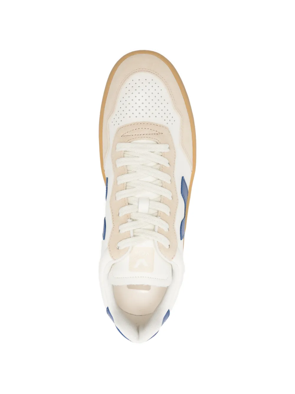 VEJA V90 O.T. leren sneakers met vlakken Beige