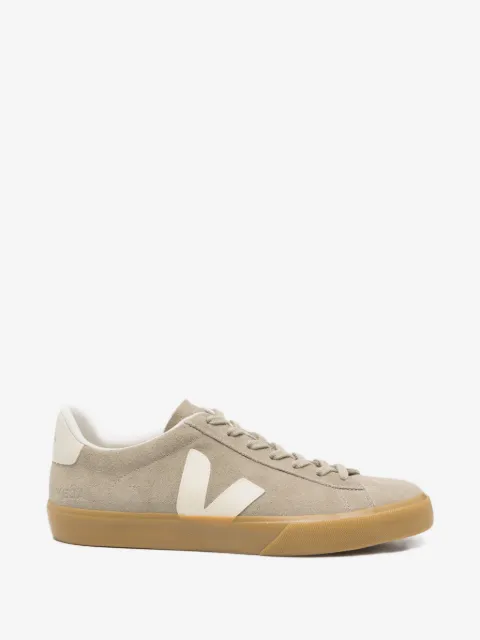 VEJA logo-patch suede sneakers