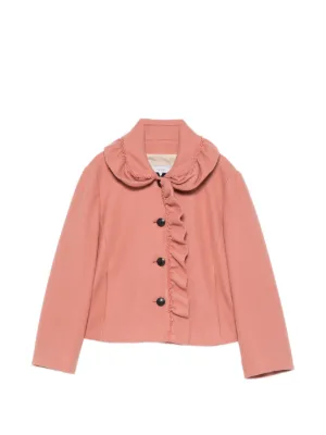 ジャケット・アウター GIORGIO ARMANI Cropped Bomber Jacket Giorgio Armani Pre-Owned 1990s Cropped Jacket | Pink | FARFETCH ZA