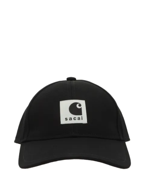 Carhartt WIP x Sacai logo-patch baseball cap