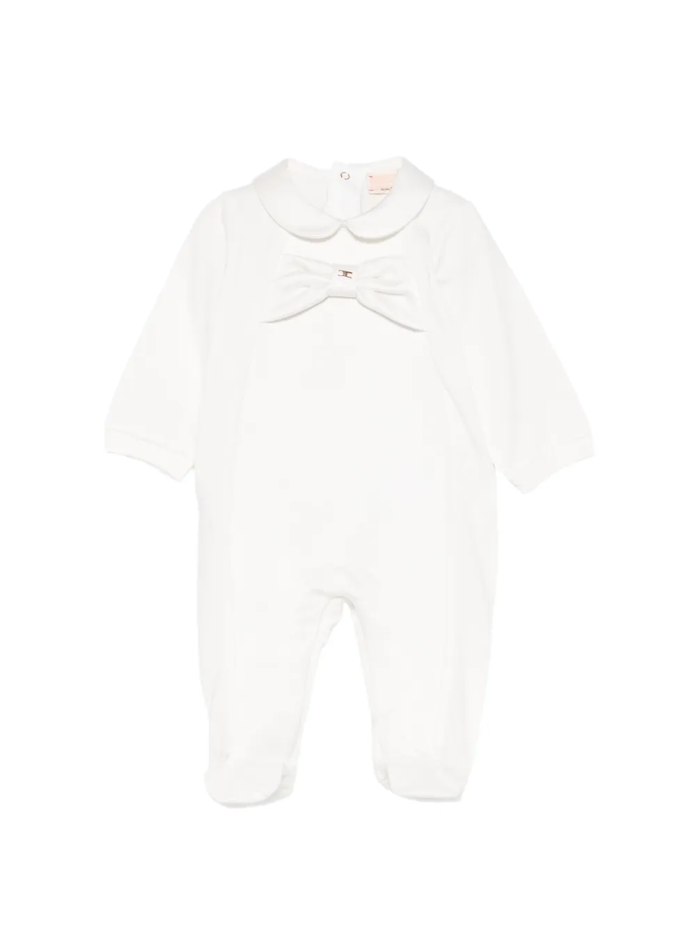Elisabetta Franchi La Mia Bambina bow babywear - Bianco