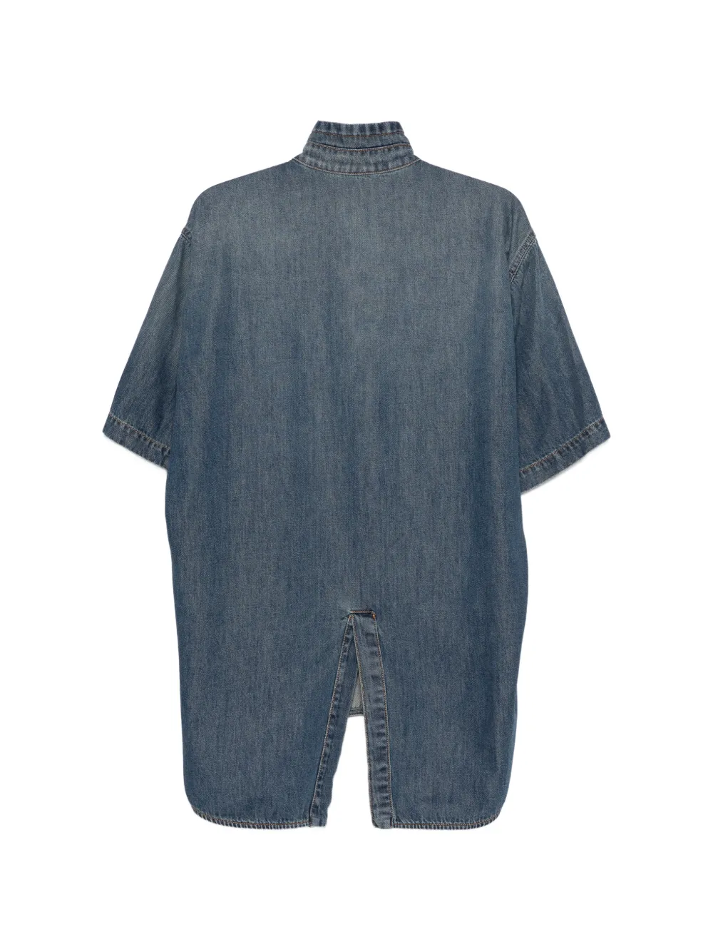  Darkpark Button Slate Shirt - Blue 