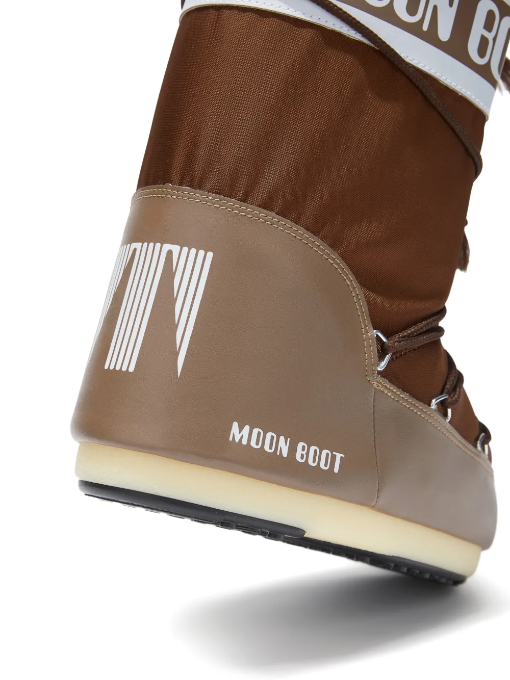 Moon Boot Kids Icon snowboots met logodetail Bruin