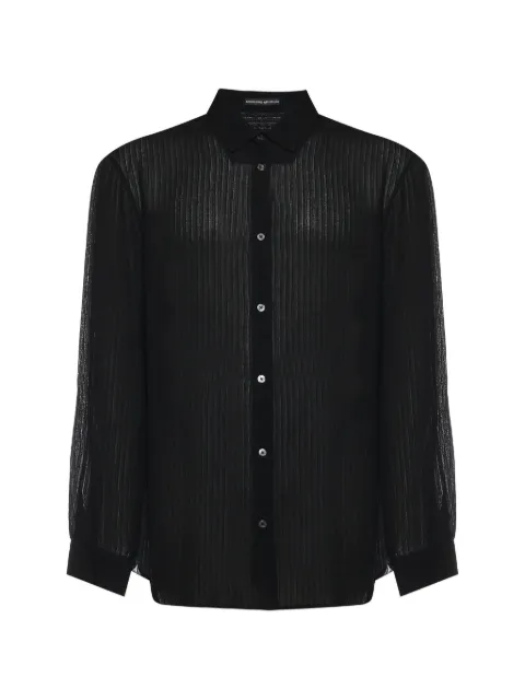 Ann Demeulemeester textured shirt