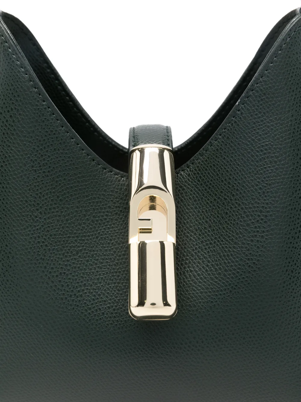 Furla Iride crossbodytas met handgreep Groen