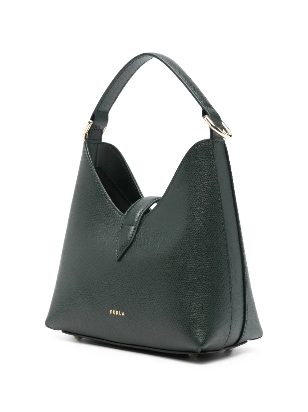 Furla Iride crossbodytas met handgreep Groen