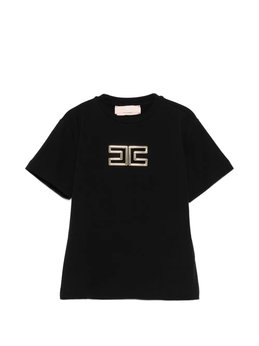 Elisabetta Franchi La Mia Bambina logo T-shirt - Nero