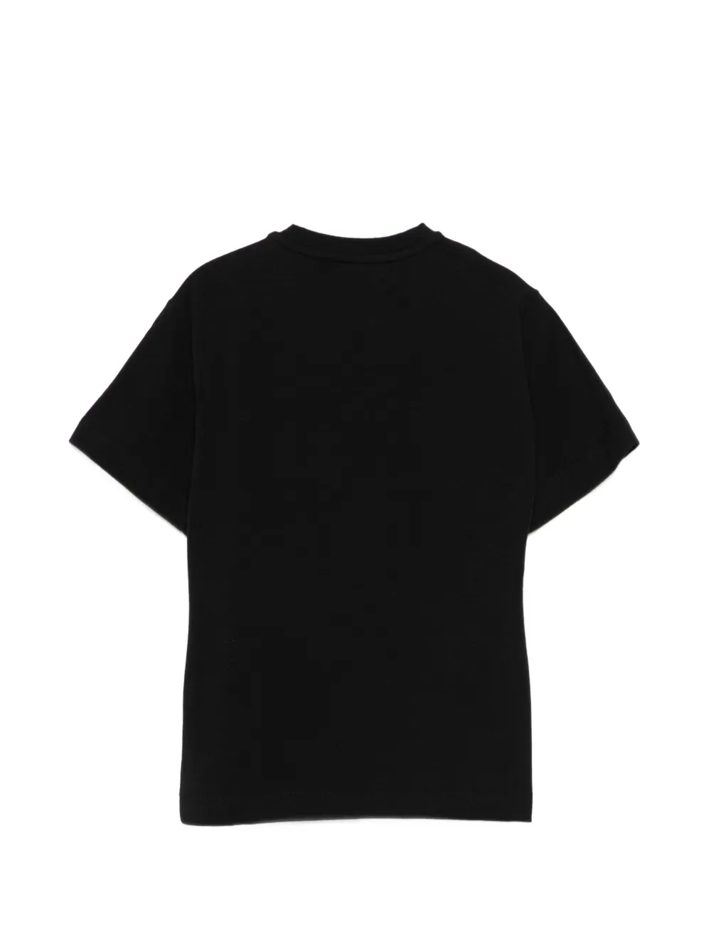 Elisabetta Franchi La Mia Bambina T-shirt met logo Zwart