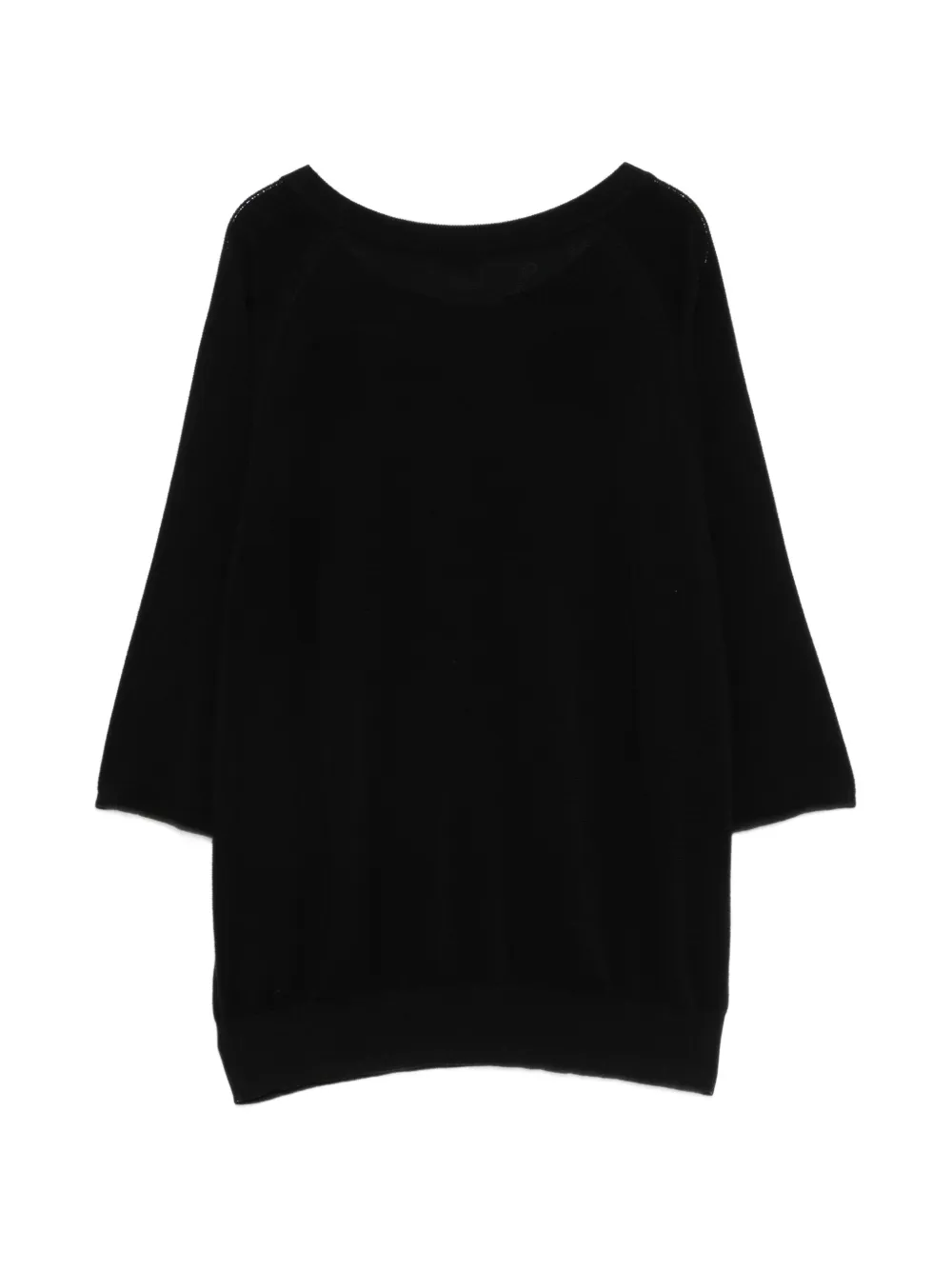 2000s Black Blouse