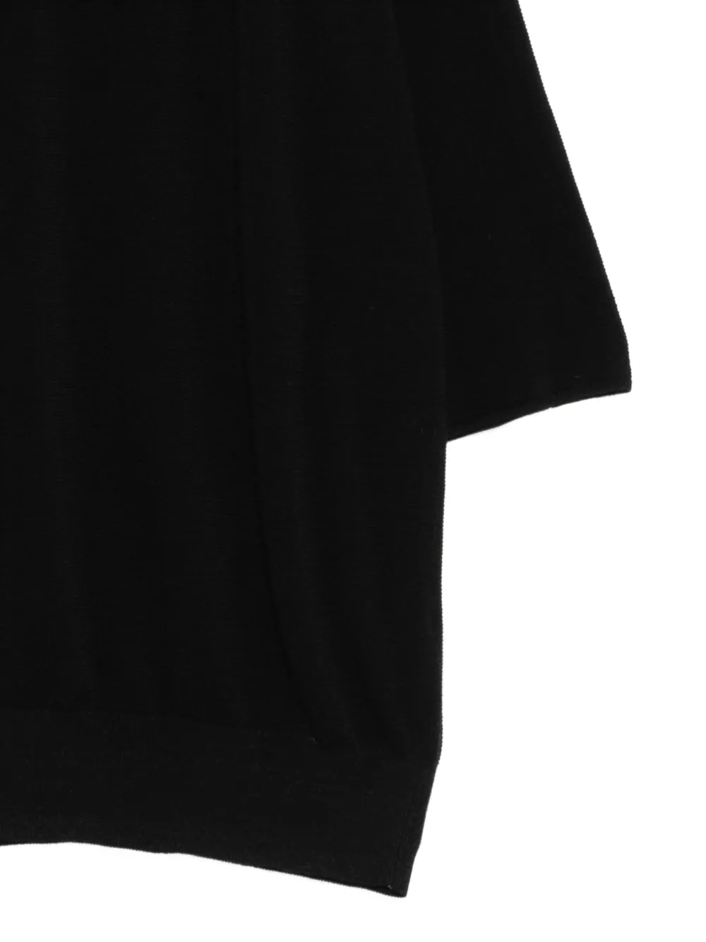 2000s Black Blouse