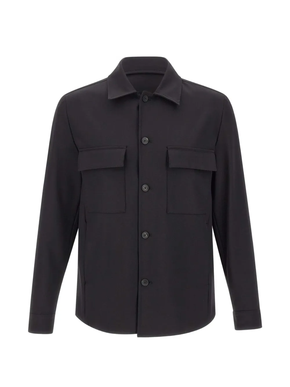 Briglia 1949 John flap-pockets button shirt - Nero
