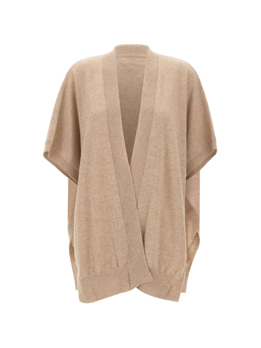 Not Shy Hallie Cardigan In Brown