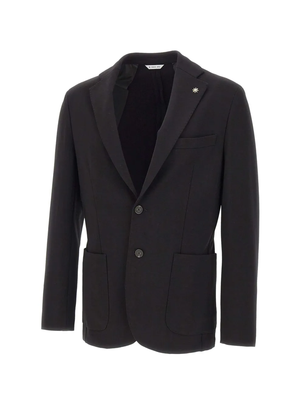  Manuel Ritz Single-breasted Blazer - Black 