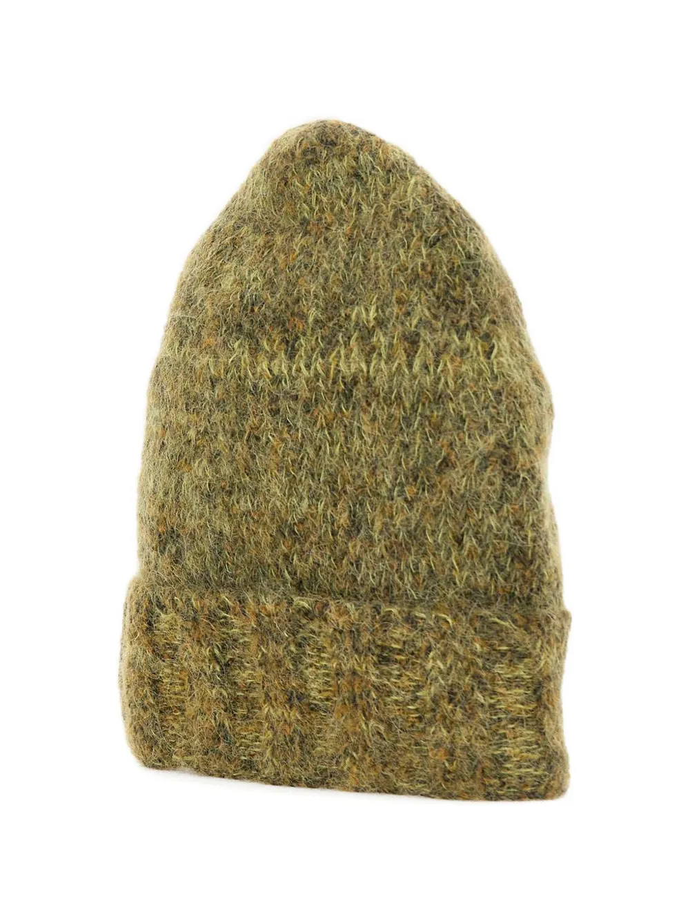Laneus mouliné beanie hat - Verde