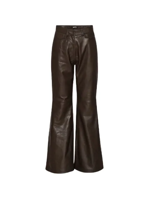 ROTATE BIRGER CHRISTENSEN leather trousers