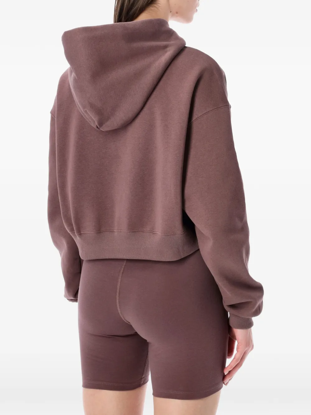 Nike Phoenix hoodie met geborduurd logo Roze