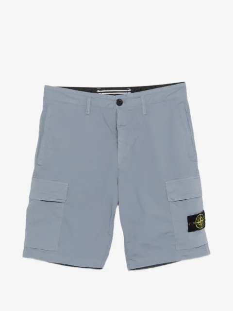 Stone Island l100020 stretch cotton Tela 'Paracadute' shorts