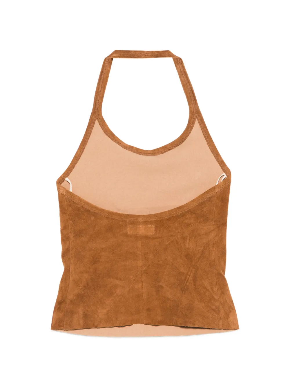  Stouls Cherry Halterneck Top - Brown 